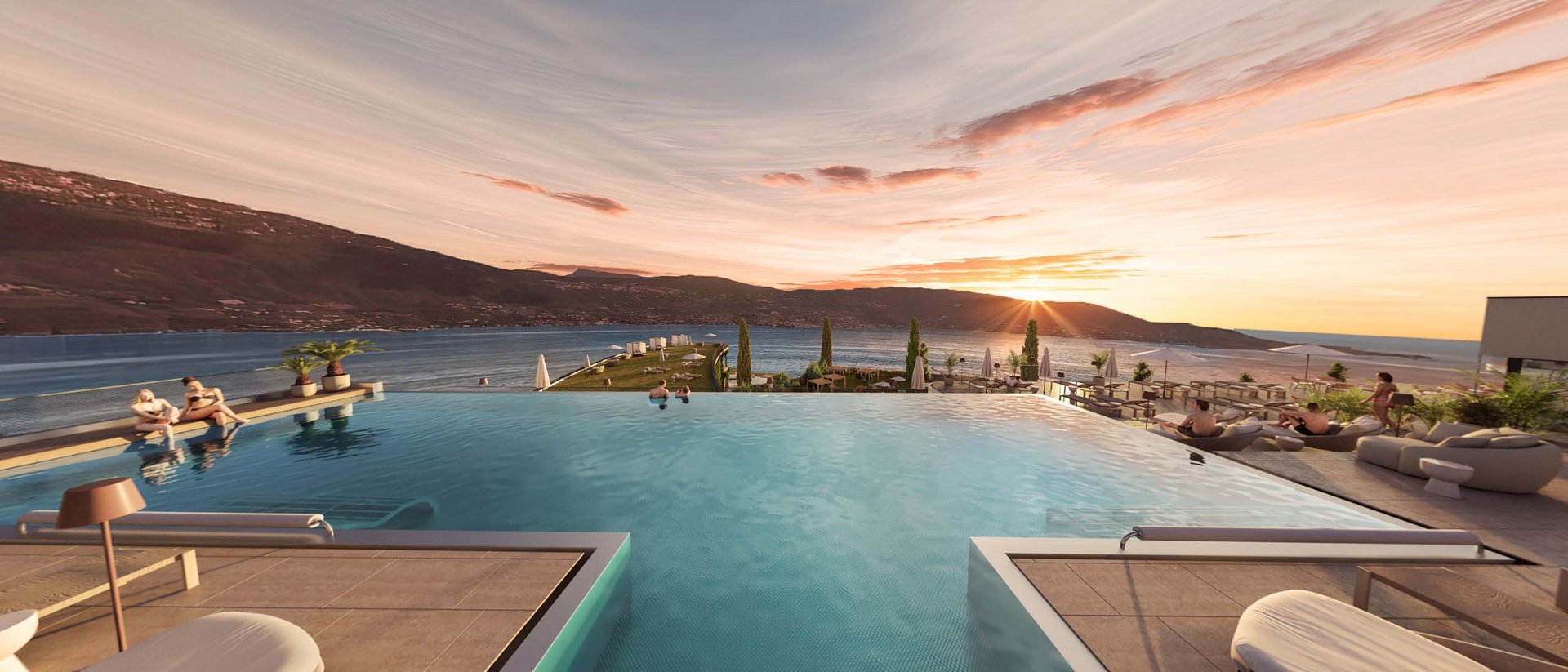 Hotel am Gardasee mit Pool und Seeblick